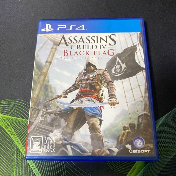 PS4 ASSASSIN'S CREED Ⅳ BLACK FLAG アサシン クリード4 ブラック フラッグ プレイステーション4