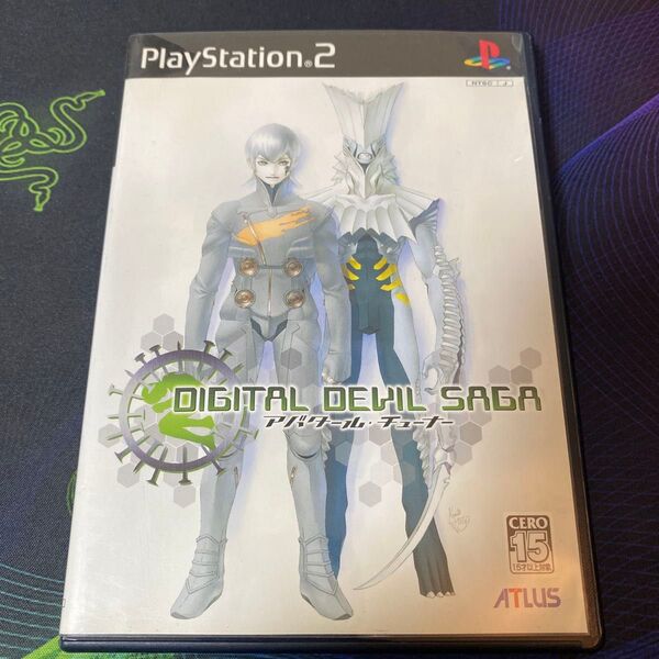 PS2 DIGITAL DEVIL SAGA アバタール・チューナー ハガキ付き プレイステーション2 ゲームソフト