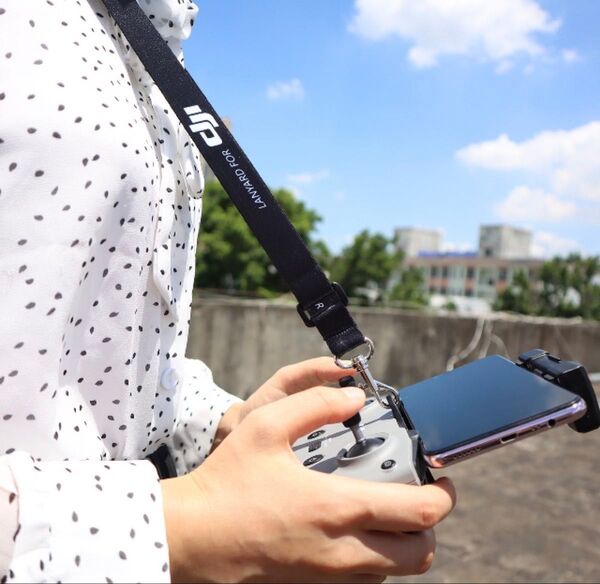 DJI mini2/mavic air2 DJI N1コントローラー 送信機 ネックストラップ キット ブラック マビックミニ