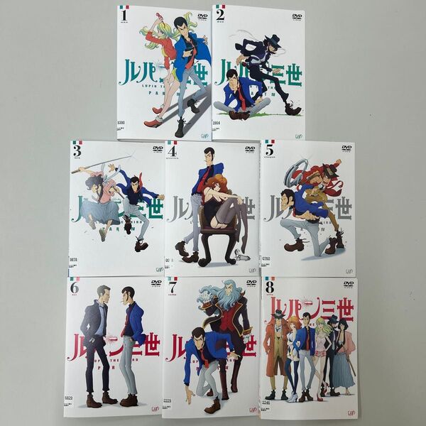 ルパン三世 PART4 DVD 全8巻 全巻セット レンタル落ち