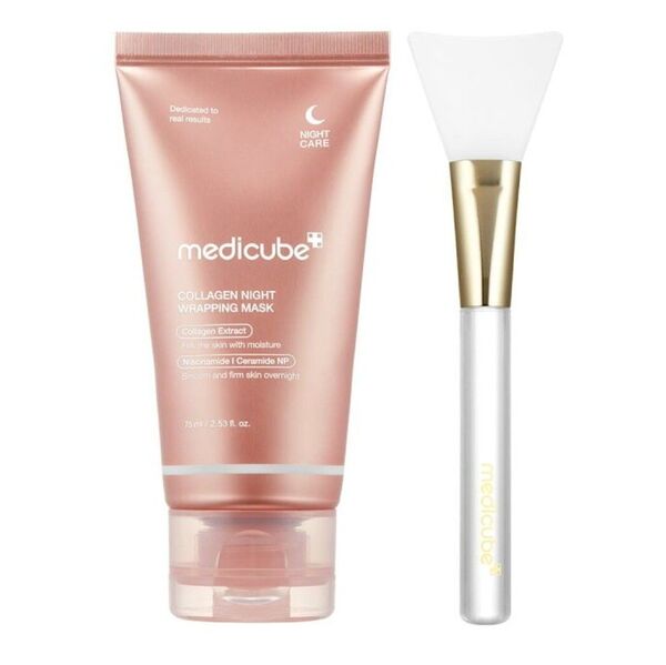 (新品未使用) medicube メディキューブ コラーゲン ナイト ラッピングマスク (スリーピングパック) 75ml