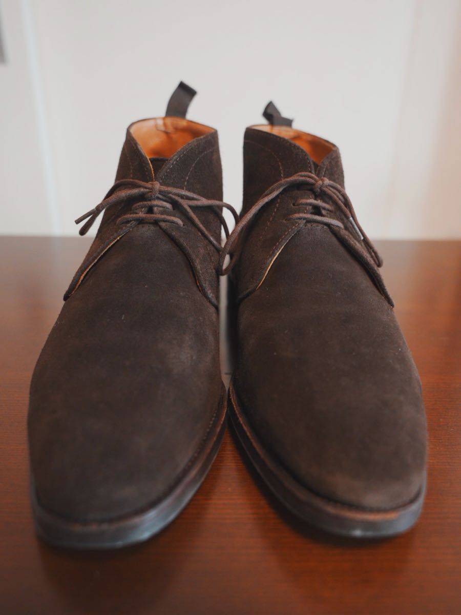 CARMINA スエード チャッカブーツ Trading Post 別注 カルミナ　6