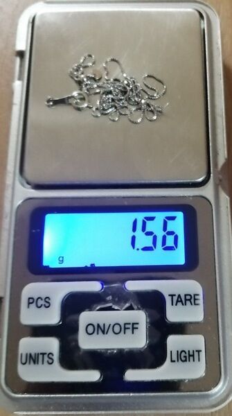 【長め約45センチ!値下不可】25089 Pt850 約1.56g ベネチアン ネックレス チェーン プラチナ