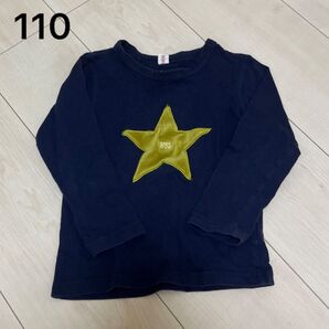 【エスケープ】長袖Tシャツ ロンT カットソー【110】