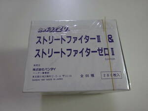 当時物　Street Fighter　ストリートファイター3＆ゼロ2　カードダス20　1BOX　1997年　未使用　【E-04】