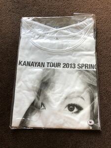  unused goods west . kana Kanayan Tour 2013 Spring 2013 spring springs Tour original T-shirt short sleeves LOVE white M lady's new goods 