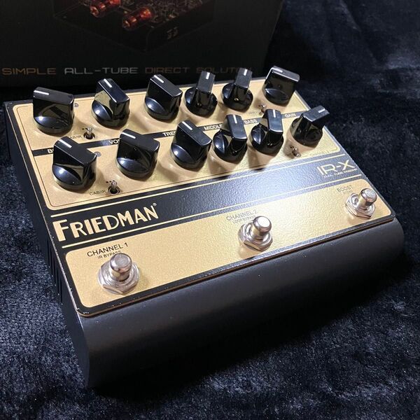 FRIEDMAN IR-X フリードマン チューブ プリアンプ オーバードライブ オヤイデ DCケーブル エフェクター 美品