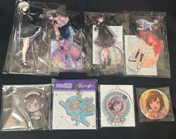 プロセカ 東雲絵名 グッズセット アクスタ アクキー 缶バッジ ボクキミ セカライ