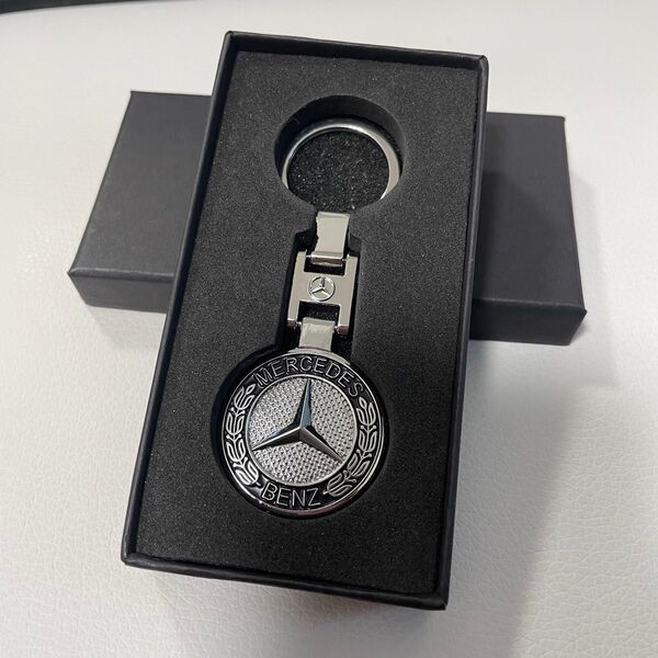 メルセデスベンツ AMG キーリング おしゃれ キーホルダー 車用品 ギフトボックス付き ベンツ 納車 プレゼント
