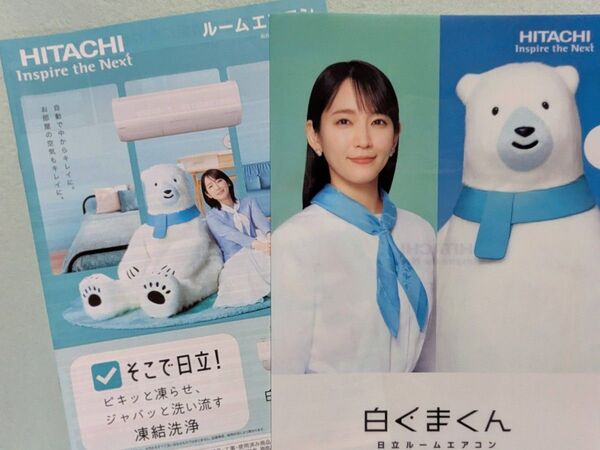 吉岡里帆 日立 クリアファイル & パンフレット