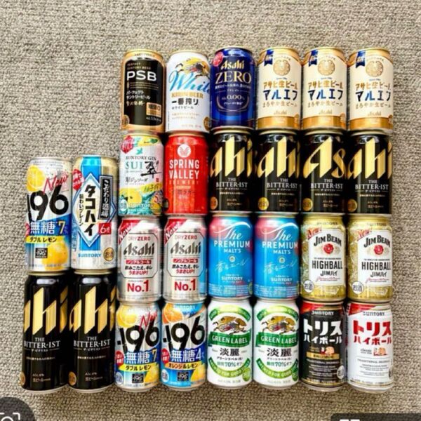 お酒まとめ売り サントリー キリン アサヒ 一番搾り 生ビール ハイボール マルエフ トリス ビタリスト タコハイ 淡麗 ノンアル
