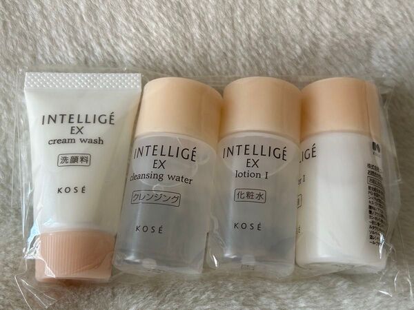 クーポン利用で500円OFF KOSE INTELLIGE アメニティセット コーセー アンテリージェ 4種入り