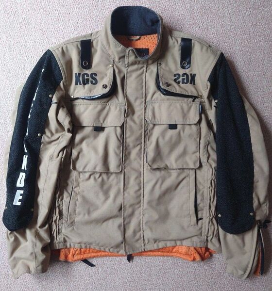 KADOYA KGS バイクジャケット ベージュ L