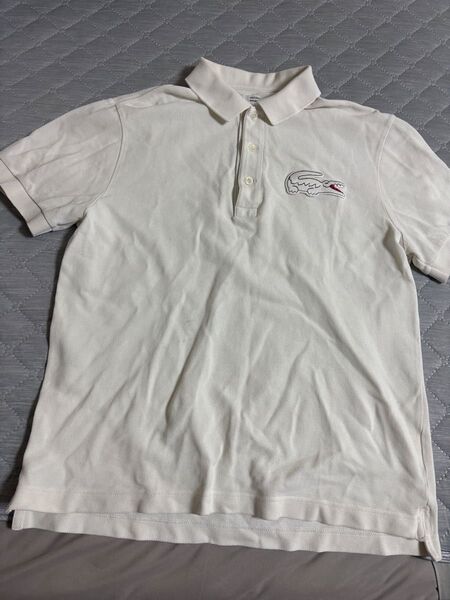 LACOSTE ラコステ ポロシャツ 半袖 Tシャツ デカワニ BIGロゴ
