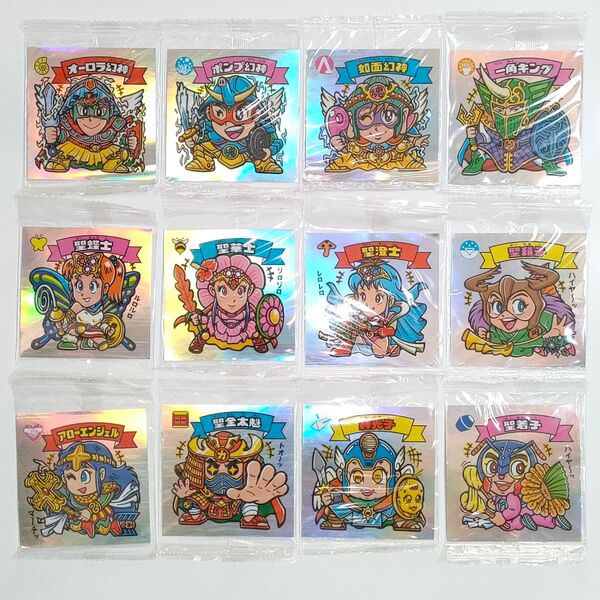 【12枚セット】ロッテ ビックリマン バスフィズ2 悪魔vs天使シール BIGシール
