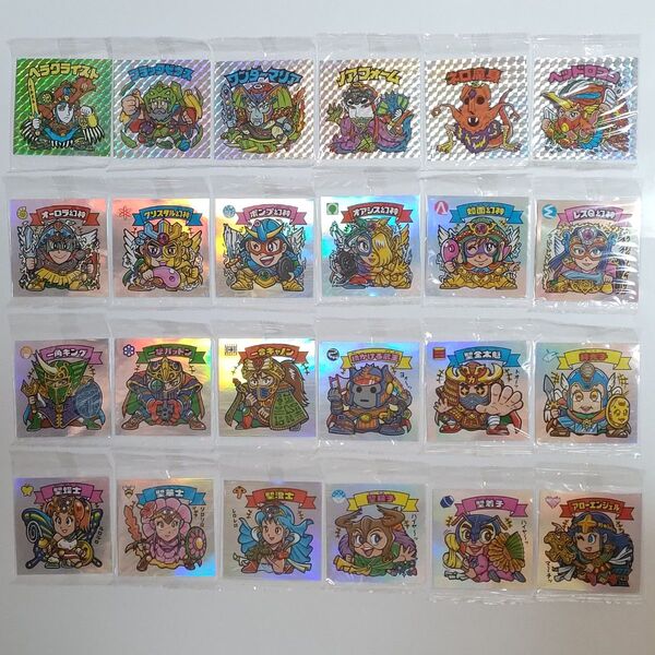 ロッテ ビックリマン バスフィズ2 悪魔vs天使シール BIGシール 全24種 フルコンプリートセット