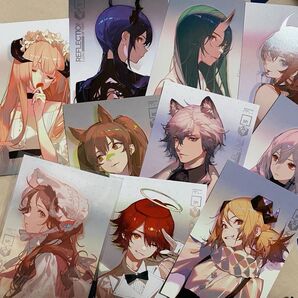アークナイツ 明日方舟 ask先生(公式絵師) ポストカード10枚 クリアファイル セット