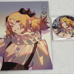 アークナイツ 明日方舟 ask先生(公式絵師) イフリータ 缶バッジ ポストカード