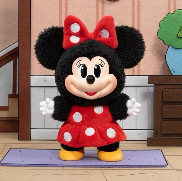 【ミニー】POPMART ミッキーファミリー ミニーマウス ディズニー キーチェーンシリーズ Minniemouse