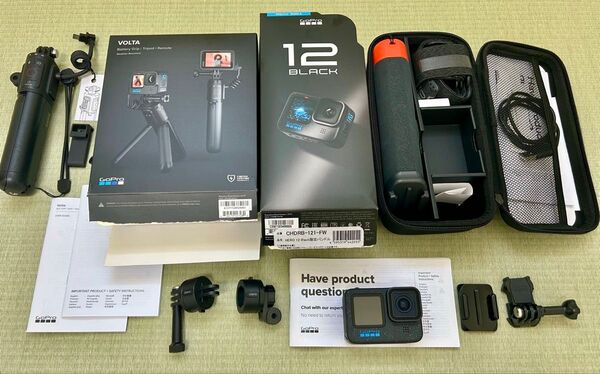 GoPro HERO12 Black 限定バンドル、Volta 、Ulanzi Gopro用クイックリリース おまけ付き!