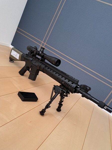 E&C 電子トリガー電動ガン mk12mod0 グリーンベレーカスタム おまけ
