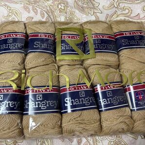Rich More Shangrey 毛糸 10玉セット ベージュ系 未使用