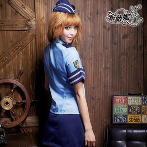 ポリス コスプレ ハロウィン 衣装 警察官 制服 仮装 Mサイズ