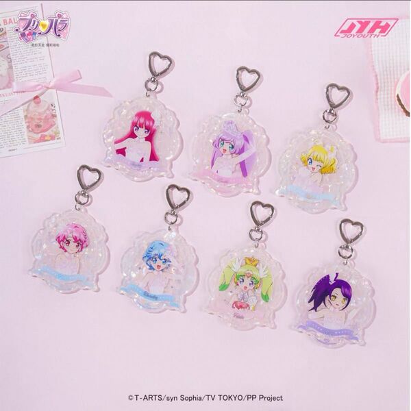プリパラ 中国 海外 限定 アクリルキーホルダー ストラップ グッズ