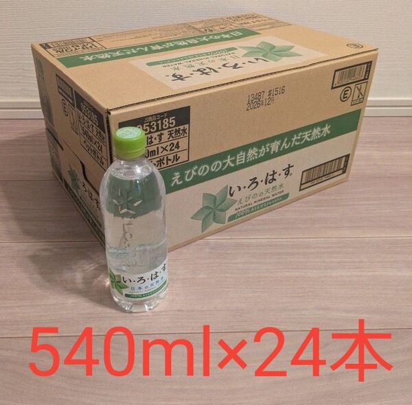 コカ・コーラ い・ろ・は・す えびのの天然水 540ml×24本 (1ケース)
