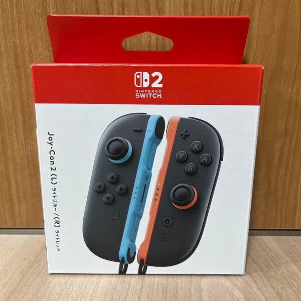 【任天堂純正品】Joy-Con 2 (L) ライトブルー/(R) ライトレッド Nintendo Switch 2 ジョイコン
