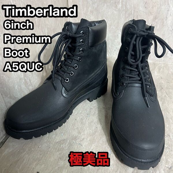 Timberland 6inch RUBBER TOE REMIX A5QUC ブーツ waterproof premium