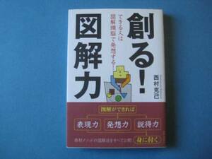 創る！図解力　西村克己　できる人は図解頭脳で発想する！