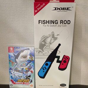 DOBE N-Switch フィッシングロッド 釣りスピリッツ 2点セット