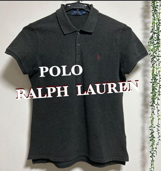 ラルフローレン 半袖ポロシャツ グレー L POLO RALPH LAUREN