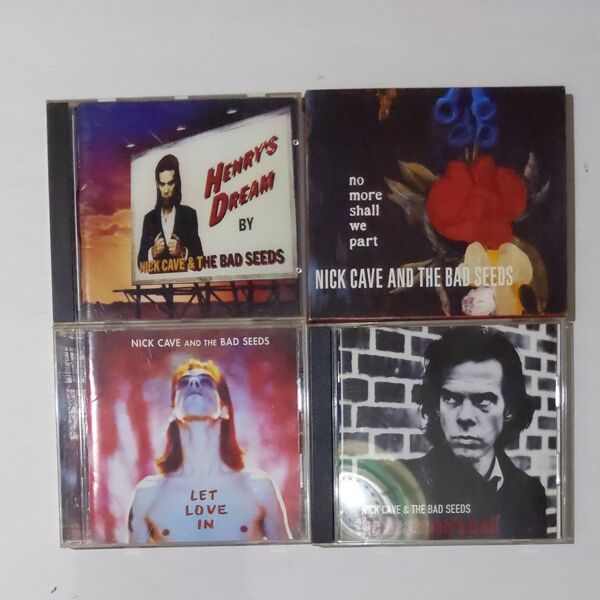 NICK CAVE & BAD SEEDS no more shall we part LET LOVE IN CDまとめセット