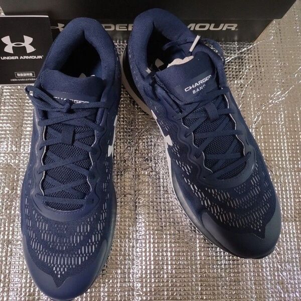 UNDER ARMOUR Charged Bandit 6 ランニングシューズ ネイビー 27.5cm 未使用