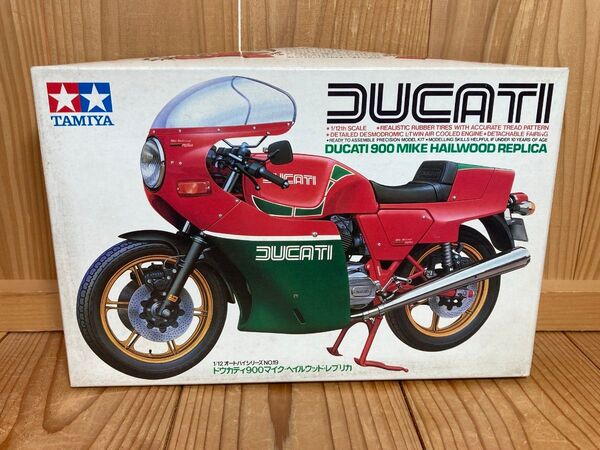 ★1/24 タミヤ DUCATI ドゥカティ 900 マイク ヘイルウッド レプリカ 未組立 送料込 検 バイク プラモデル 小鹿
