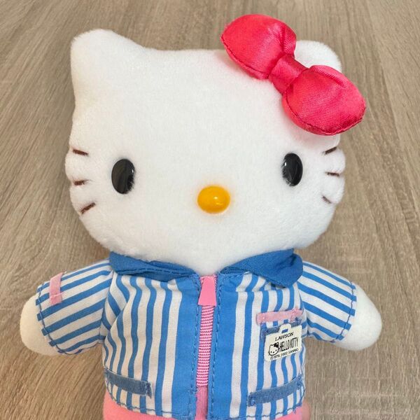 キティ ローソン 制服 LAWSONオリジナル ぬいぐるみ HELLOKITTY ハローキティ サンリオ レトロ