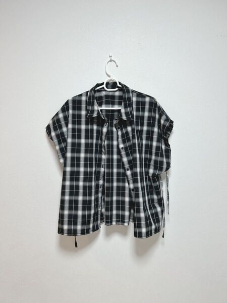 【美品】しまむら pusan オンライン限定 チェックシャツ L