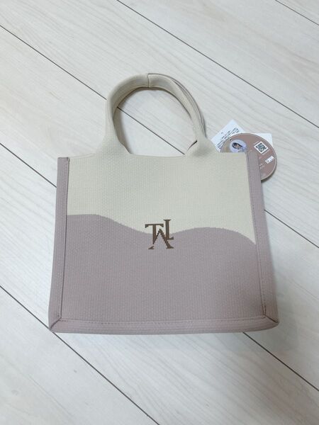 《新品》しまむら yumi スクエアニット波トート バッグ