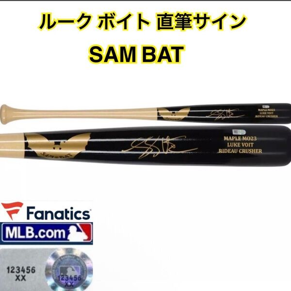 東北楽天ゴールデンイーグルス ルーク ボイト 直筆サイン 実使用モデル バット ★ 大谷翔平 鈴木誠也 ジャッジ