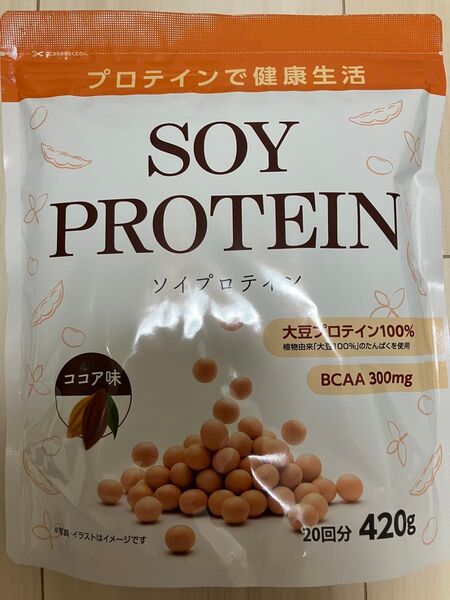 SOY PROTEIN ソイプロテイン ココア味 420g