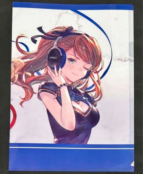 グランブルーファンタジー 特典 ゼタ ベアトリクス クリアファイル グラブル
