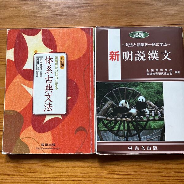 体系古典文法&新明説漢文 2冊セット