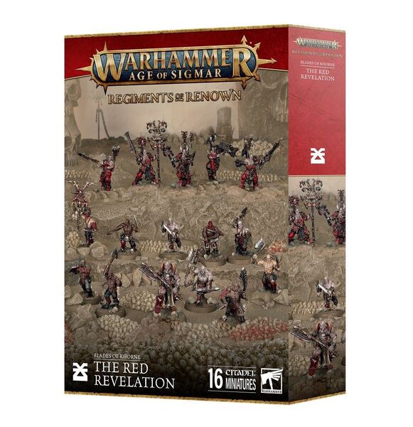 ブレイド オヴ コーン 名高き連隊 赤き啓示 83-103 ウォーハンマー エイジオヴシグマー AOS WARHAMMER
