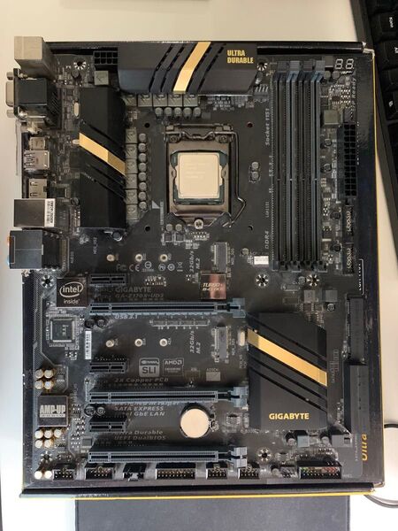 【動作品】Core i7-6700 & Gigabyte Z170X-UD3 セット マザーボード CPU