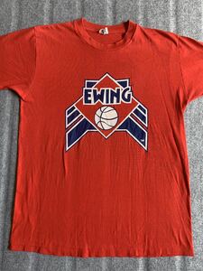 80s L adidas ewing ビンテージ Tシャツ アディダス ユーイング vintage トレフォイル