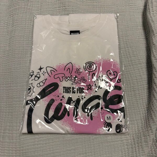 TWICE THIS IS FOR WORLD TOUR Tシャツ Mサイズ 白