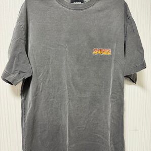 X-LARGE 半袖ロゴプリントTシャツ グレー