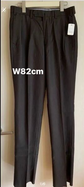 新品 Tern メンズスラックス W 82cm ウール100% ビジネス